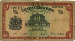 10 Dollars HONG-KONG  1962 P.070c