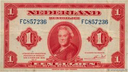 1 Gulden PAíSES BAJOS  1943 P.064a