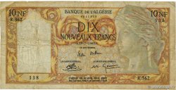 10 Nouveaux Francs ALGÉRIE  1960 P.119a B+