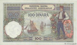 100 Dinara YOUGOSLAVIE  1929 P.027a SUP+