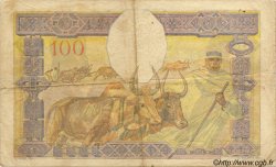 100 Francs MADAGASCAR  1937 P.040 F - VF