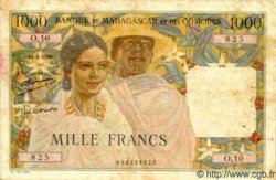 1000 Francs MADAGASCAR  1950 P.048a TB