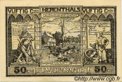 50 Centimes BELGIQUE Herenthals 1915 P.-- NEUF