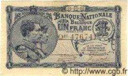 1 Franc BÉLGICA  1920 P.092 SC