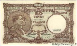 20 Francs BELGIUM  1947 P.111 XF+