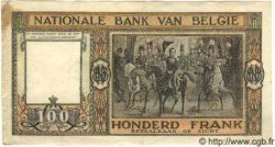 100 Francs BELGIQUE  1945 P.126 TTB