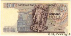 100 Francs BELGIUM  1975 P.134 UNC