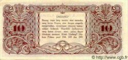10 Rupiah INDONESIA  1945 P.019 AU+