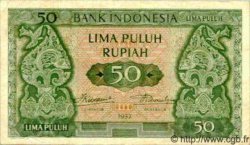 50 Rupiah INDONESIA  1952 P.045 BB
