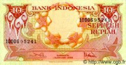 10 Rupiah INDONESIEN  1959 P.066 ST