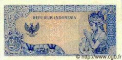 2.5 Rupiah INDONESIA  1964 P.081b q.FDC