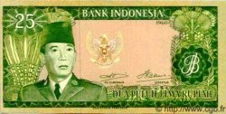 25 Rupiah INDONESIA  1960 P.084b FDC
