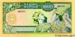 1000 Rupiah INDONESIA  1960 P.088a SC+