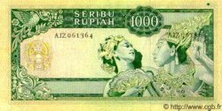 1000 Rupiah INDONESIA  1960 P.088b AU