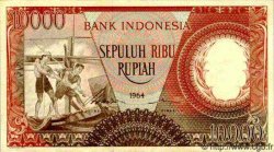 10000 Rupiah INDONESIEN  1964 P.099 SS