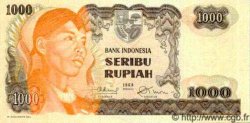 1000 Rupiah INDONESIA  1968 P.110a BC+