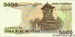 5000 Rupiah INDONESIEN  1986 P.125 ST