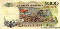5000 Rupiah INDONÉSIE  1992 P.130 TB à TTB