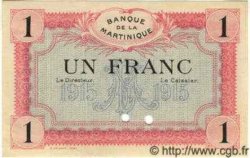 1 Franc Spécimen MARTINIQUE  1915 P.10s UNC