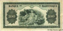 100 Francs MARTINIQUE  1944 P.19 VF+