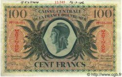 100 Francs Spécimen MARTINIQUE  1943 P.25s fST