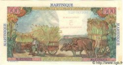 5 NF sur 500 Francs Pointe à pitre MARTINIQUE  1960 P.38 UNC-