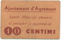 10 Centims SPANIEN  1936 C.004d SS