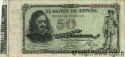 50 Pesetas SPAIN  1899 P.050 VF+