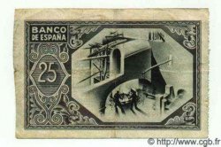 25 Pesetas  ESPAGNE Bilbao 1937 PS.563g TB+