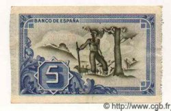 5 Pesetas ESPAGNE Bilbao 1937 PS.561(h) SUP+
