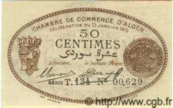 50 Centimes ALGÉRIE Alger 1915 JP.06 SUP