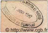 10 Centimes  ALGÉRIE Bénisaf 1917  SUP