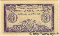 50 Centimes ALGERIEN Oran 1915 JP.141.01 fST