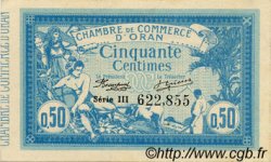50 Centimes  ALGÉRIE Oran 1915 JP.141.04 SPL