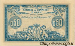 50 Centimes  ALGÉRIE Oran 1915 JP.141.04 NEUF