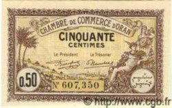 50 Centimes ALGÉRIE Oran 1922 JP.16 NEUF