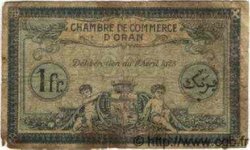 1 Franc  ALGÉRIE Oran 1923 JP.141.39 B