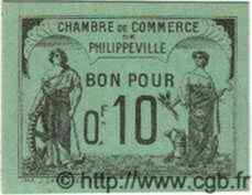 10 Centimes ALGÉRIE Philippeville 1919 JP.142.15 NEUF