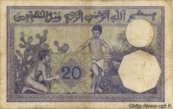 20 Francs ALGÉRIE  1914 P.078a B+