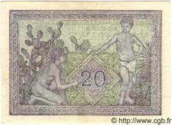 20 Francs ALGÉRIE  1943 P.010 pr.SPL