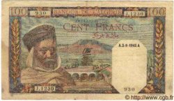 100 Francs ALGÉRIE  1942 P.020b TTB
