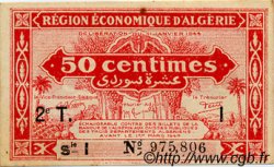 50 Centimes ALGÉRIE  1944 P.100 TTB