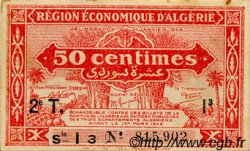 50 Centimes ALGÉRIE  1944 P.035 TTB