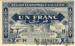 1 Franc ALGÉRIE  1944 P.037 NEUF