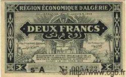 2 Francs ARGELIA  1944 P.038 SC+