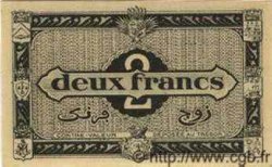 2 Francs ALGERIA  1944 P.038A FDC