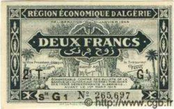2 Francs ALGERIA  1944 P.102 UNC-
