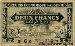 2 Francs ALGÉRIE  1944 P.102 TB+