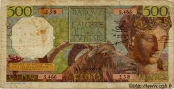 500 Francs ALGÉRIE  1952 P.040 B