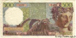 500 Francs ALGÉRIE  1953 P.040 pr.TTB